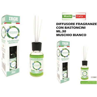 Diffusore Fragranze Con Bastonc. Ml.30 Muschi