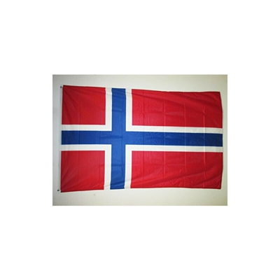 AZ FLAG Bandiera Norvegia 150x90cm - Bandiera Norvegese 90 x 150 cm Speciale Esterno
