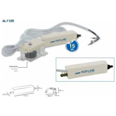 Condensate Pump Refcenter Slim Sicurezza Aria Condizionata Pompa