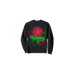 Rose Glow Fiore Giardiniere Rose Fiori Giardinaggio Felpa en oferta