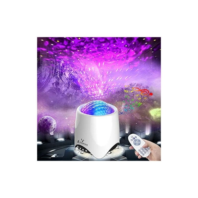 Proiettore cielo stellato a LED con rumore bianco, 8 modalitÃ scena/telecomando/Bluetooth/timer, per camera, decorazione, bambini, adulti, feste,
