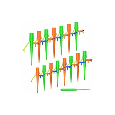 FYLINA Sistema di irrigazione automatico, 15 pezzi, sistema di irrigazione regolabile, per il giardino, per l'irrigazione di piante e fiori, per