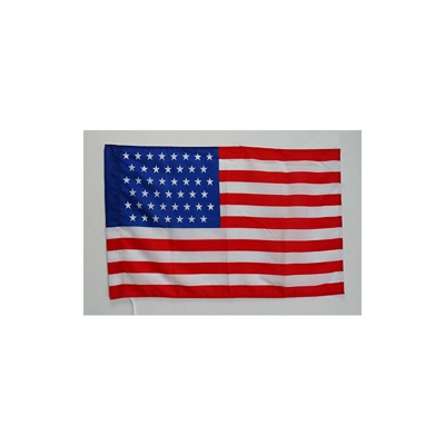 Bandiera Stati Uniti 1896-1908 45 Stelle 150x90cm - Bandiera Americana STORICA 90 x 150 cm Foro per Asta - Az Flag