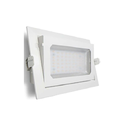 5746 Downlight rettangolare bianco 60 W 6000 K 6600 lm 60º - Leadersson características