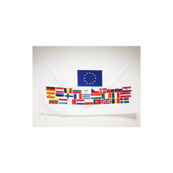 Bandiera Unione Europea 28 Stati Membri 150x90cm - Bandiera Paesi UE 90 x 150 cm Foro per Asta - Az Flag características