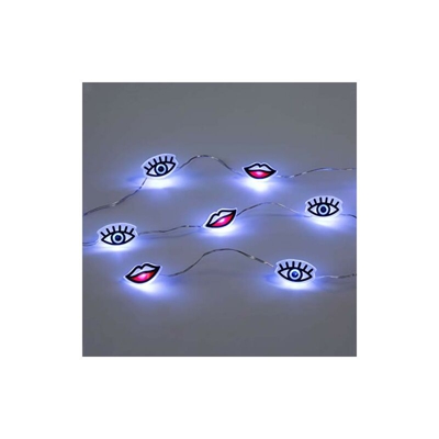 senape Fairy Lights, alimentazione a batteria, Battery Powered, Taglia unica