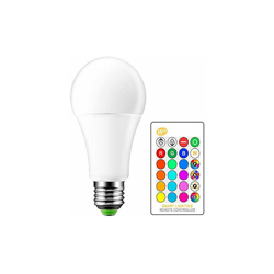 Sunjuly - Lampadina LED RGBW, Illuminazione Dellatmosfera a Cambiamento di Colore E27 LED Lampada Flash Stroboscopica ModalitÃ Dissolvenza Luci en oferta