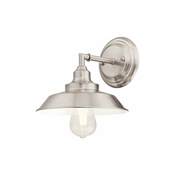 Westinghouse Lighting 63543 â Apparecchiatura da parete da interno Iron Hill a una luce, finitura in nichel spazzolato características