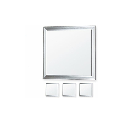 LEDVero Pannello ultrasottili con trasformatore EMV2016 regolabile 30x30 cm 10W, 800lm, bianco neutral 3 Pezzi