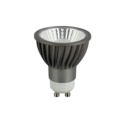 LED Spot-GU 10'HALED 6 W bianco caldo 830 Ra > 95, Nero - Civilight