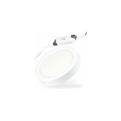 SECEIEL ® Plafoniera Faretto Pannello Led IP54 Ovalado SMD2835 8W 550Lm 6500K (PLAFONIERA 18W 4200K round)