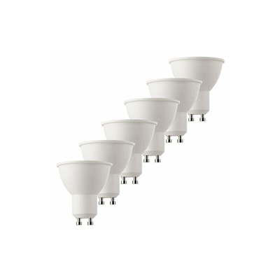 Mueller della luce 400302Â _ Set a +, Set di 3Â in 1Â LED riflettore Switch DIM sostituisce 50Â W, Plastica, 5Â W, attacco GU10, bianco, 5Â x 5Â x