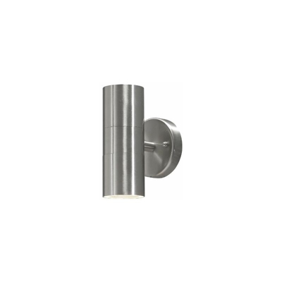 7571-000 Modena Lampada da Parete, BxPxH 6x9x17 cm, 2 x 35 W, IP44, in Acciaio Inox - Konstsmide