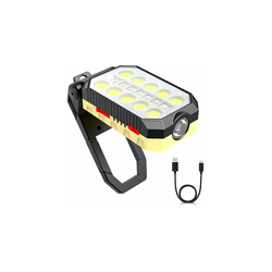 Faro Luce LED Portatile, T-SUN Proiettore Ricaricabile con Cavo USB LED Esterni 4800mAh con Batteria Ricaricabile Integrata, Lavoro Luce da Campeggio en oferta