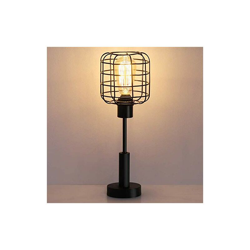 Lampada da scrivania industriale, Edison vintage, lampada da comodino, per camera da letto, ufficio, dormitorio - Haitral en oferta