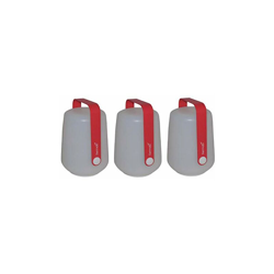 Lampada da tavolo unisex, per adulti, 12 cm, colore: Rosso - Fermob características