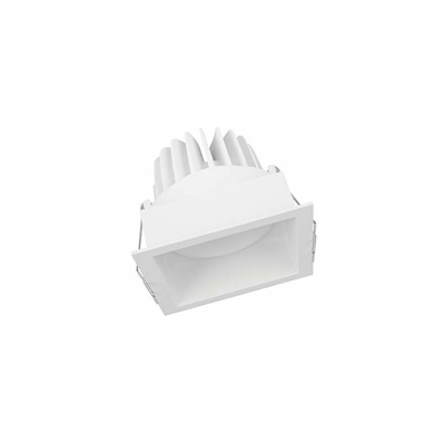 Faretto da Incasso Spot Square Darklight Adjust, 8 W, Luce Calda, 3000 K, Bianco - Ledvance