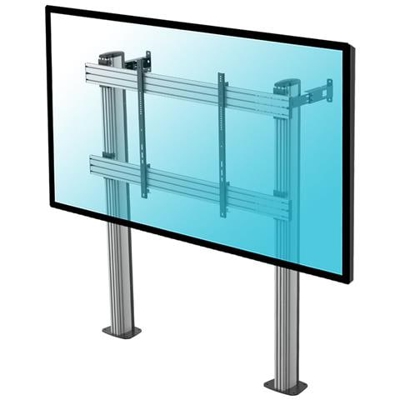 031-2100k3 Supporto Da Pavimento Da Avvitare Per Tv Lcd / led 70''''-120''''