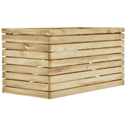 Letto Rialzato 100x50x50 Cm In Legno Di Pino Impregnato precio
