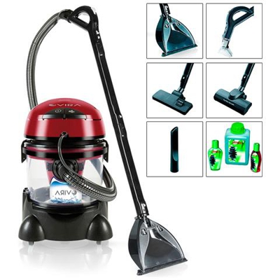 Mod-22 Aspiratore Solidi-liquidi Pulizia Tappezzeria Tappeti, Aspirapolvere Umido Secco 2400w