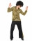 Costume disco dorato per uomo
