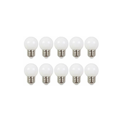 10X E27 G45 LED Colore Lampadina 2W Verde Lampadina Risparmio Energetico 200LM PC Materiale Decorazione LED, AC 220V-240V, Angolo a 360 Gradi, Non