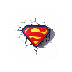 3D Light Fx Superman Logo Lampada LED e Touch, Multicolore precio
