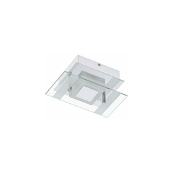 Lampada LED da soffitto, cromata, 5,0 W, classe di efficienza energetica A+, 400 lumen, 3000 kelvin - Briloner Leuchten en oferta