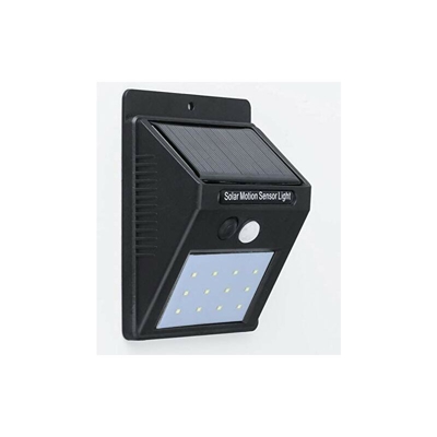 Lampade solari a LED per esterni, con sensore di movimento, luci solari, 3 modalitÃ , 120 gradi, impermeabili da parete per giardino - Wisegoods