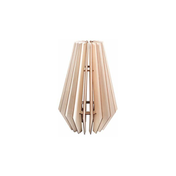 62898505 Lampada lamelle legno Stoccolma,FSCMixCr, naturale, 24x24x35cm, 22pz,box 1set - Rayher en oferta