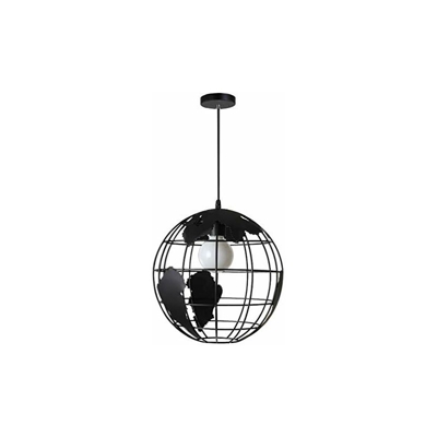 Ciondolo a forma di mappe, stile europeo, unico, testa moderna, soffitto, lampadario, lampadario, lampadario a globo, luce per casa, caffè, bar,