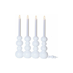 Stella LED Candelieri finestra"Bubbles", 7 caldo LED bianco, Materiale Quercia, scatola a quattro colori, 37 x 28 cm, bianco 214-08 precio