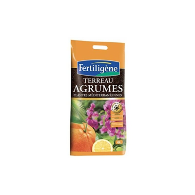 FAG6P - Terriccio per agrumi/Piante mediterranee, 6 L - Fertiligene
