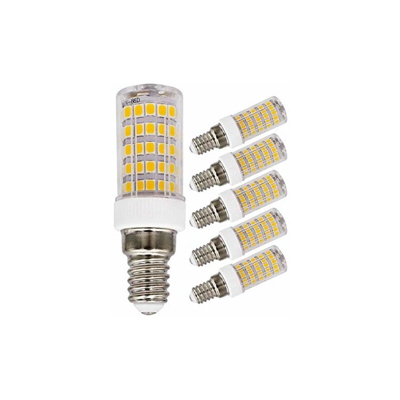 Lampadina LED E14, dimmerabile, 7 W, sostituisce 70 W, 60 W, luce bianca calda, 220 V, 230 V, 3000 K, 680 lumen, per camera da letto, soggiorno,