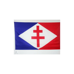 Bandiera Forze NAVALI FRANCESI LIBERE 150x90cm - Bandiera Forces NAVALES FRANÃ?AISES LIBRES - Francia 90 x 150 cm Foro per Asta - Az Flag precio