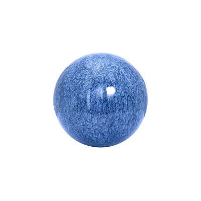  â?? Sfera in Acciaio Inox Effetto Marmo, ø 20 cm, Colore: Blu - Dehner