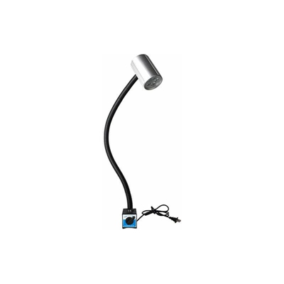 Plus - Luce magnetica a maniche lunghe, 220 V, a LED, 800 mm, luce a collo di cigno, illuminazione super luminosa, lampada da tavolo industriale a