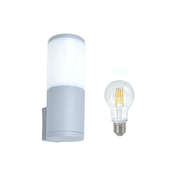 Lampada da parete per esterno/interno, moderna, innovativa lampada da parete di "FUMATECH" con tecnologia di durata registrata, lampada da parete per precio