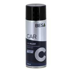 Spray strutturato per paraurti URKI-PLAST Nero 400ML BESA en oferta