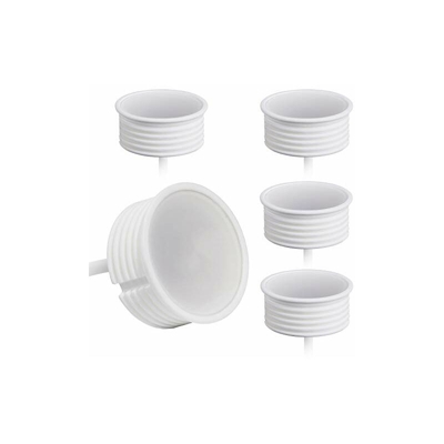 Modulo LED 230 V, 5 Watt, Ã? 50 mm, in ceramica, dimmerabile, per faretti da incasso, 22 mm, piatto, ricambio per lampadine GU10 MR16, luce bianca