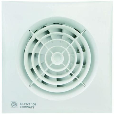 & Palau Sep 5210610200 Aspiratore Bagno Silent100 Crz Ecowatt