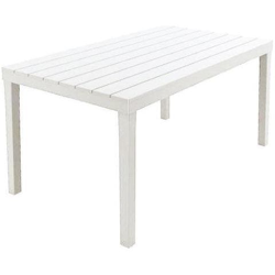 Tavolo sumatra bianco 138x80x72 cm en oferta