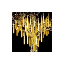 Meteorschauer - Luci a LED per pioggia con luce a LED ad alta luminositÃ , impermeabili e a cascata, 30 cm, 8 tubi, 192 lampadine, per decorazioni precio
