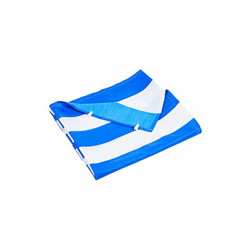 Senkrecht-Sonnensegel komplett mit der Seilspanntechnik Universal Tenda Parasole Verticale, Blu/Bianco, 230x140 cm - Floracord características