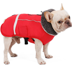 Pet cane spessore caldo giacca | rosso, codice 2XL - rosso, codice 2XL características