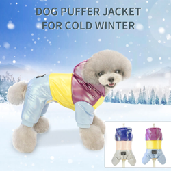 gambe cane da compagnia calda giacca invernale | S codice giallo - S codice giallo en oferta