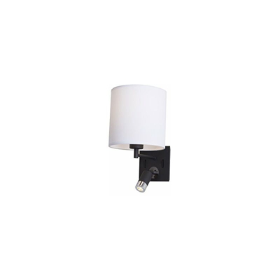 applique da parete LED E27, Nero - Interfan