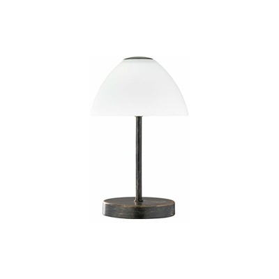 Reality Leuchten Queen Integriert, 2.5 W, Rostfarben Antik, 15 x 15 x 24 cm