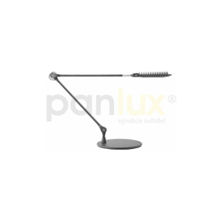 Â â??Â Lampada da Tavolo di Argento LED/Lampada da Tavolo con Una Base in Una Tavolo Lara Duo, Bianco Caldo, 12Â W, IP20Â â??Â - pn23100002 - Panlux en oferta