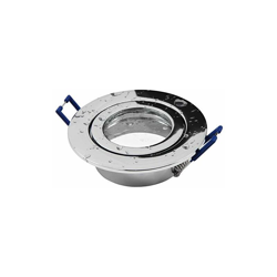 Telaio da Incasso per faretti alogeni e LED, Cromato - Mcshine precio